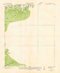 1935 Map of Cedar Springs, Smyth County, VA — High-Res | Pastmaps